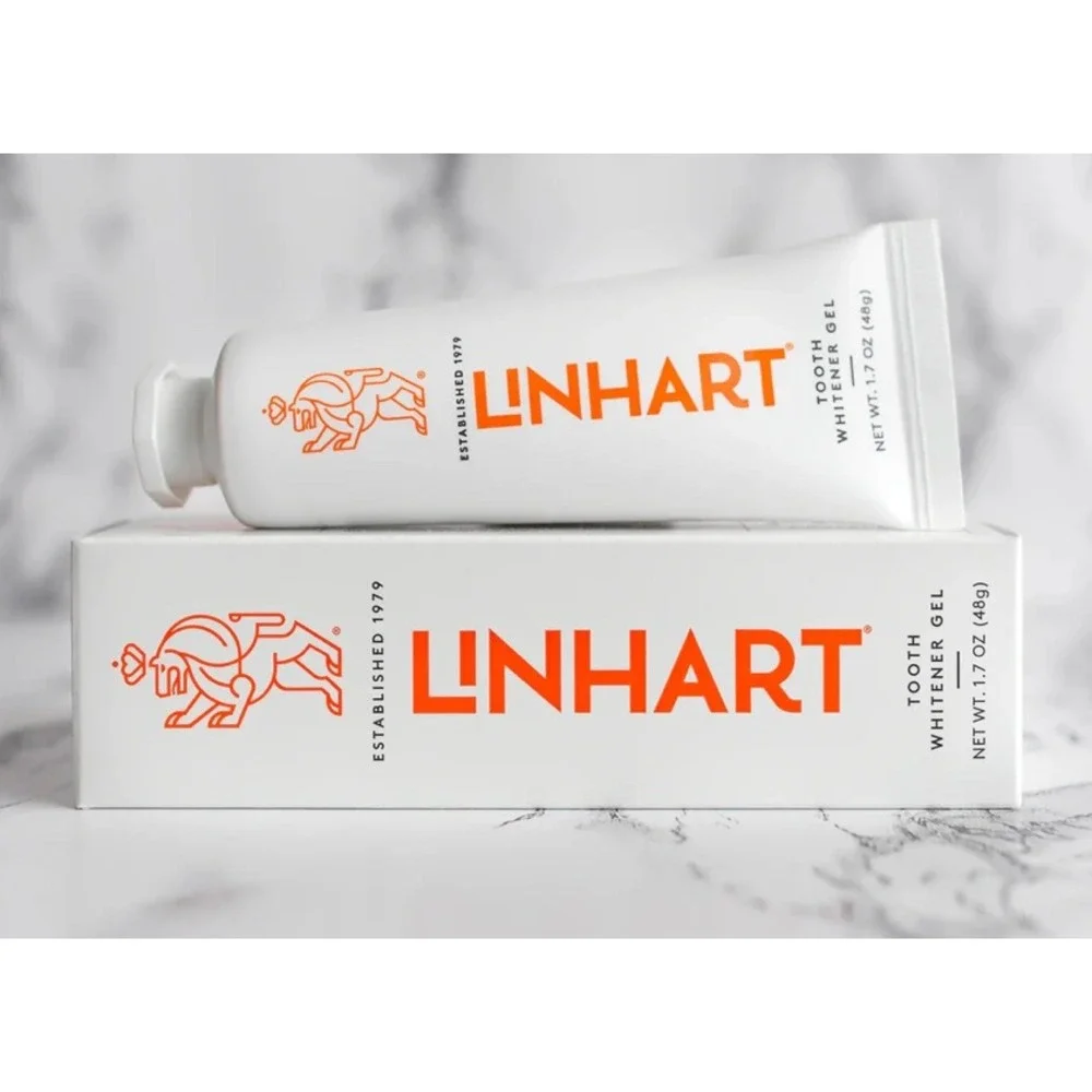 Linhart Tooth Whitener Gel - Hydrogen Peroxide - 1.7 oz - New in Box